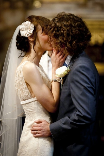 Gemma Wore Tabitha by Charlotte Balbier for her September English Country Wedding