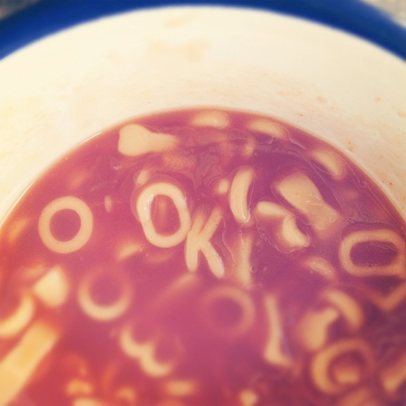 ok alphabet spaghetti