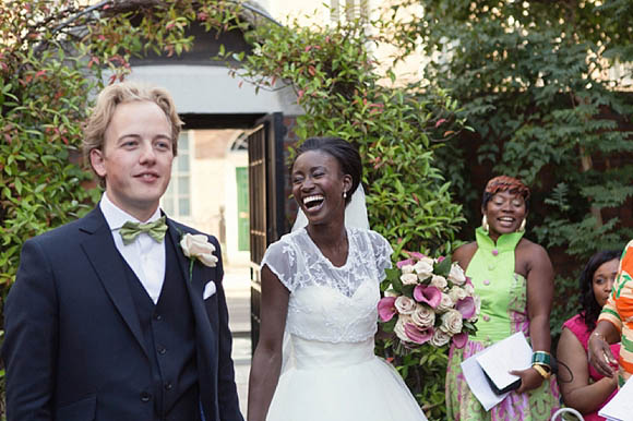 A Tara Keely Wedding Dress for a Fun and Lively St Pancras London Wedding…