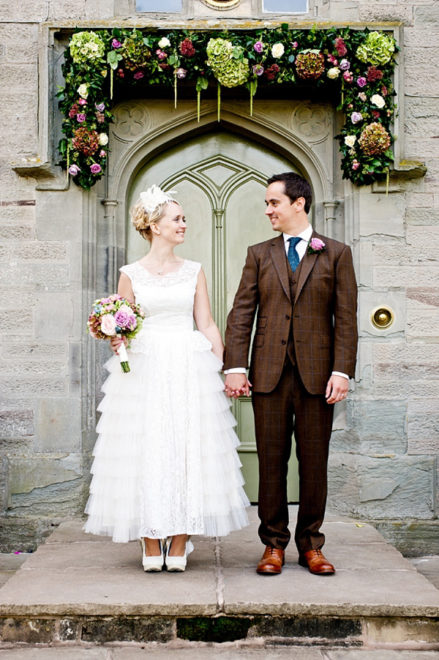 An Original 1950s Vintage Tiered Wedding Dress For A Relaxed and Retro Inspired Wedding 6 6a0120a65f64b9970c019affbb3d03970b pi