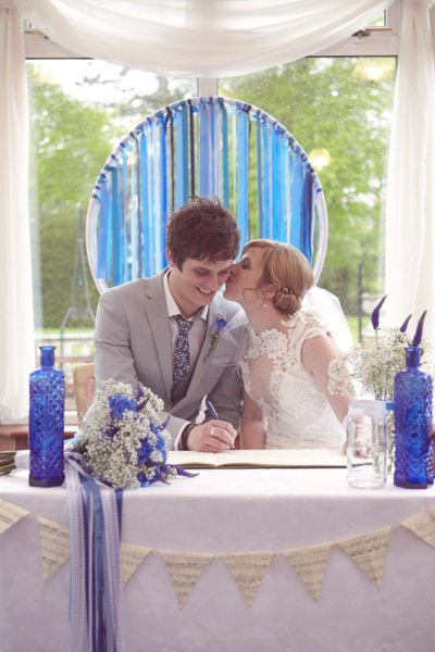 Something Blue ~ A Pretty Wedding Inspired by an Ocean Lagoon