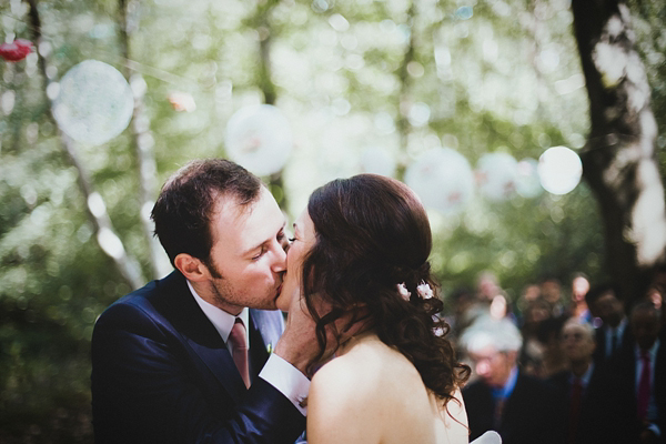 A Tara Keely Gown For A Romantic Woodland Wedding