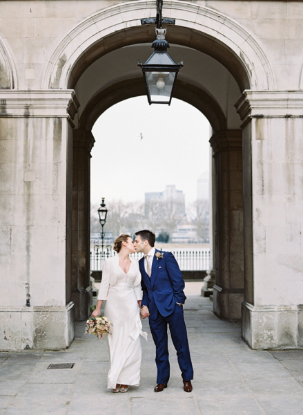 A Charlie Brear Gown For A Chic and Sophisticated London Wedding