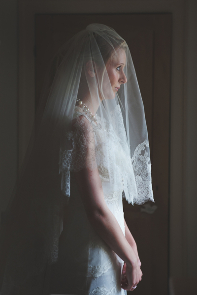 A Cymbeline Gown For a Relaxed, Informal, Parisian Chic Style Wedding