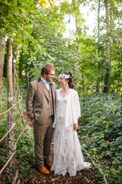 A Vintage and Bohemian Inspired Magical Woodland Wedding