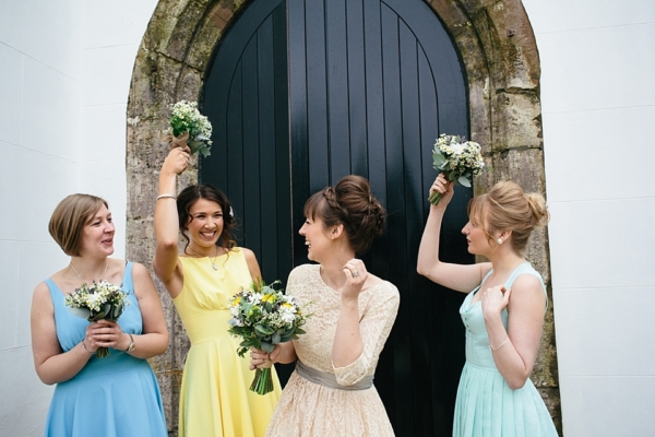 Blessings In Disguise For a Charming and Colourful Village Hall Wedding