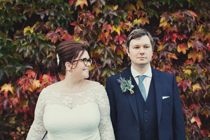 Paper Cranes, Books, A Beehive and Glasses: A Stylish Literary Inspired Wedding 6 wpid283320 fur coat no knickers vintage 50s wedding dress 451