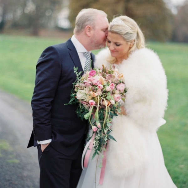Old School Hollywood Glamour:  The Breathtaking Wedding of Charlotte and Teddy