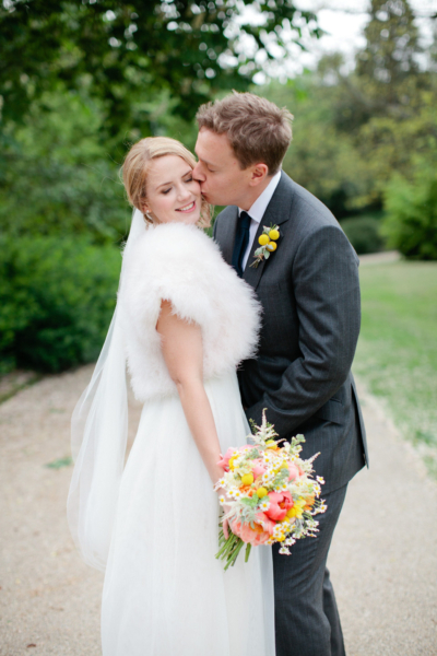 Sarah Seven Elegance For A House Party Wedding in Kent