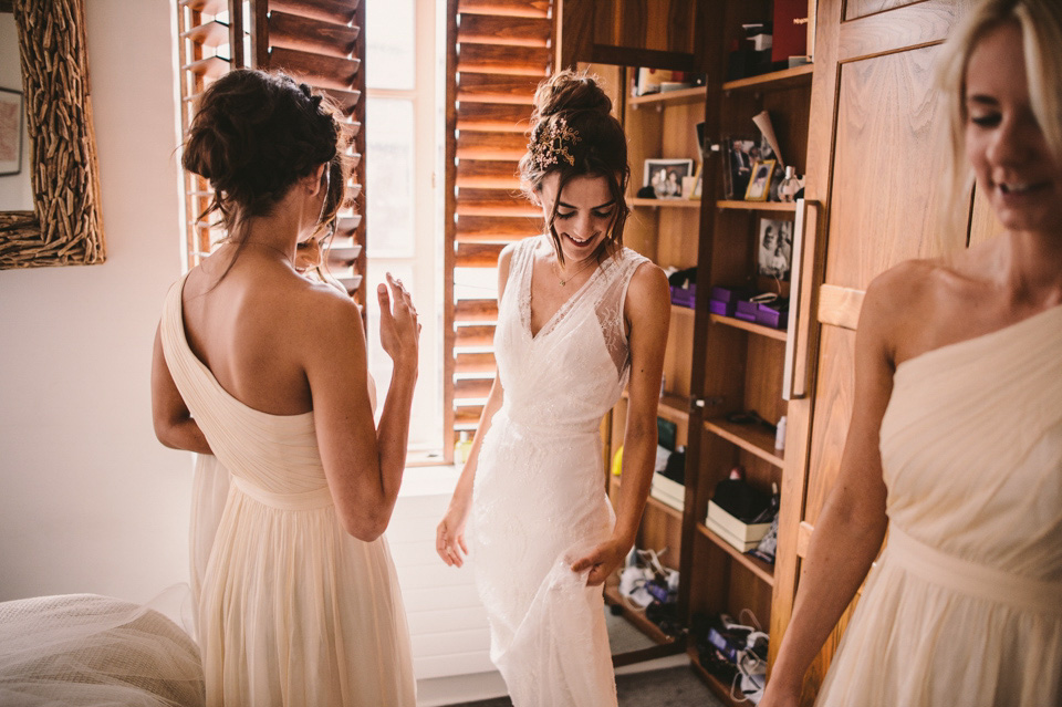 halfpenny london, halfpenny bride, halfpenny wedding dress, hampton court house, barney walters photography