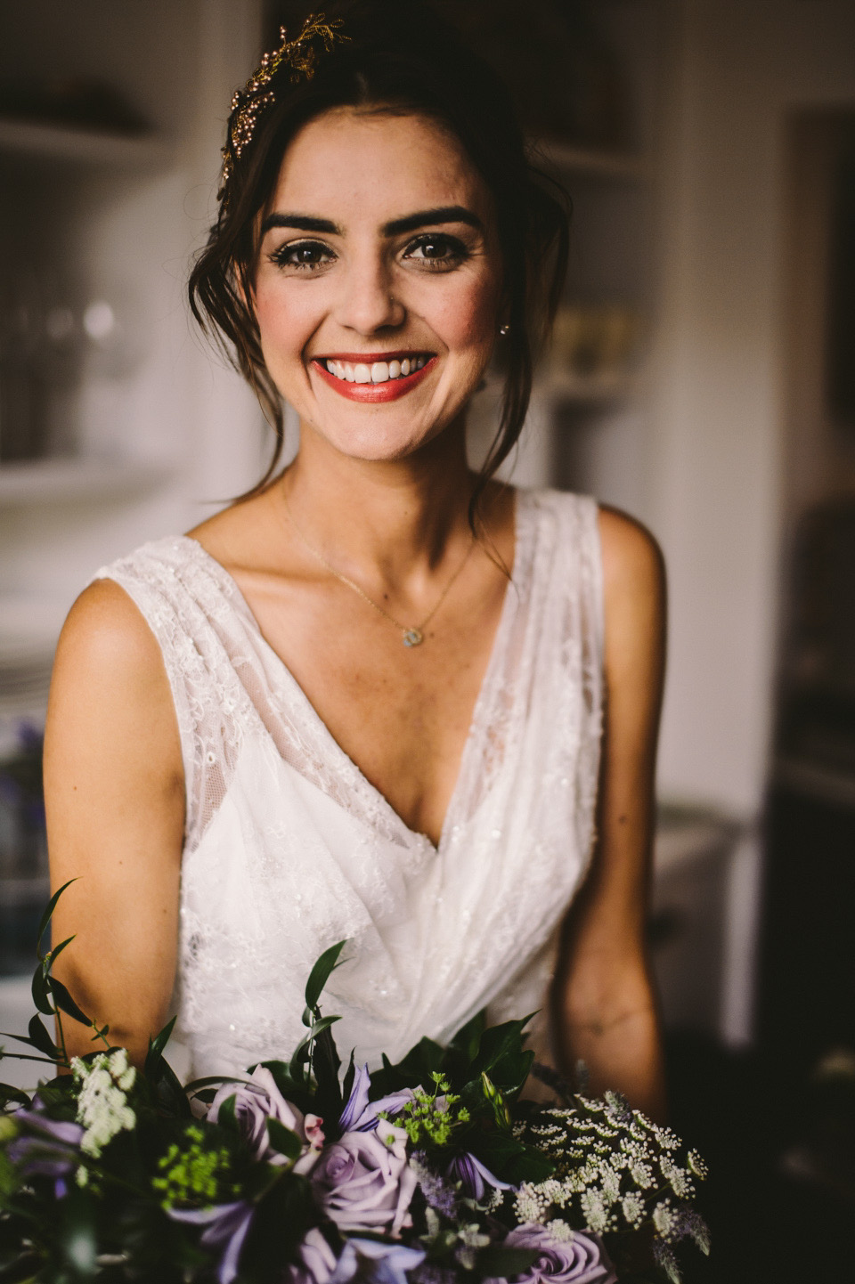 halfpenny london, halfpenny bride, halfpenny wedding dress, hampton court house, barney walters photography