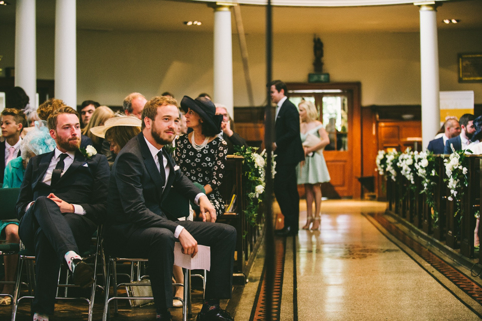 halfpenny london, halfpenny bride, halfpenny wedding dress, hampton court house, barney walters photography