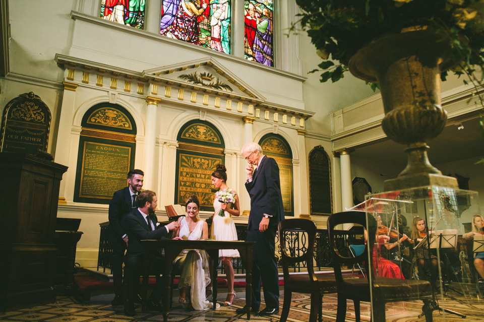 halfpenny london, halfpenny bride, halfpenny wedding dress, hampton court house, barney walters photography