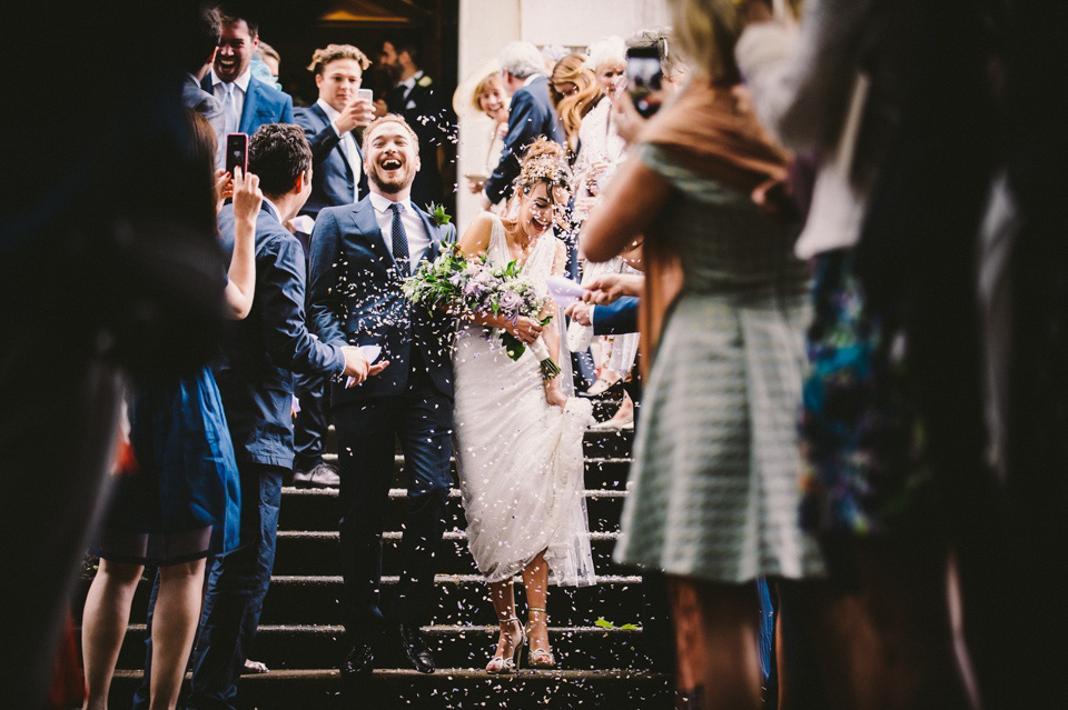 halfpenny london, halfpenny bride, halfpenny wedding dress, hampton court house, barney walters photography