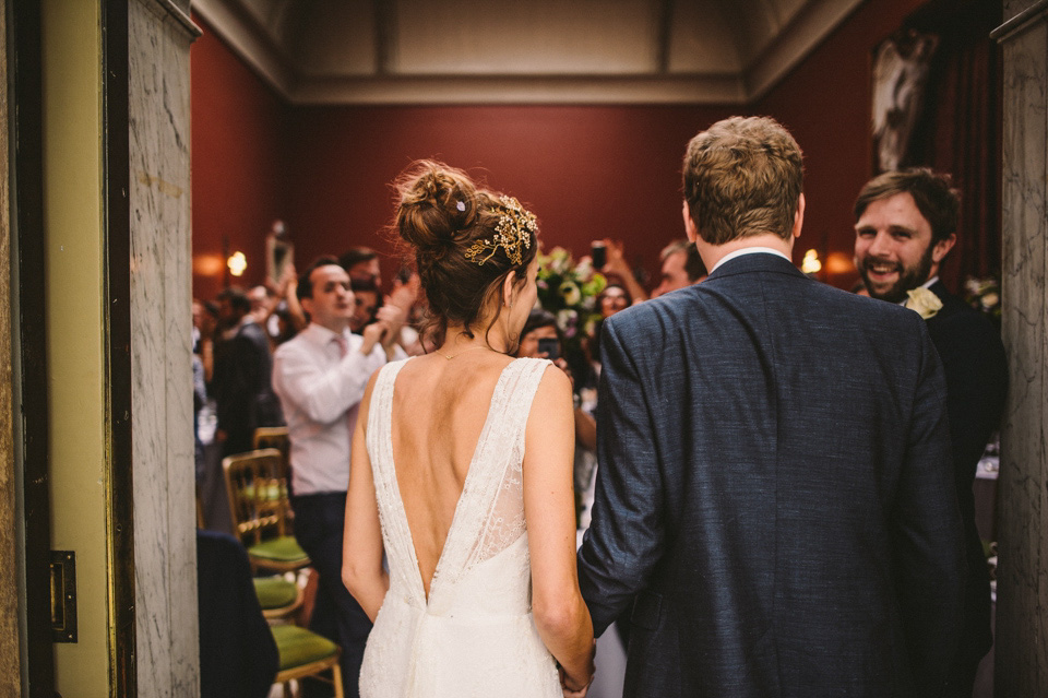 halfpenny london, halfpenny bride, halfpenny wedding dress, hampton court house, barney walters photography