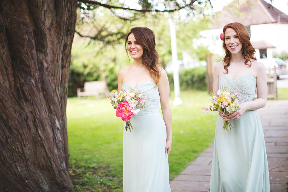 naomi neoh, colourful wedding, paper cranes