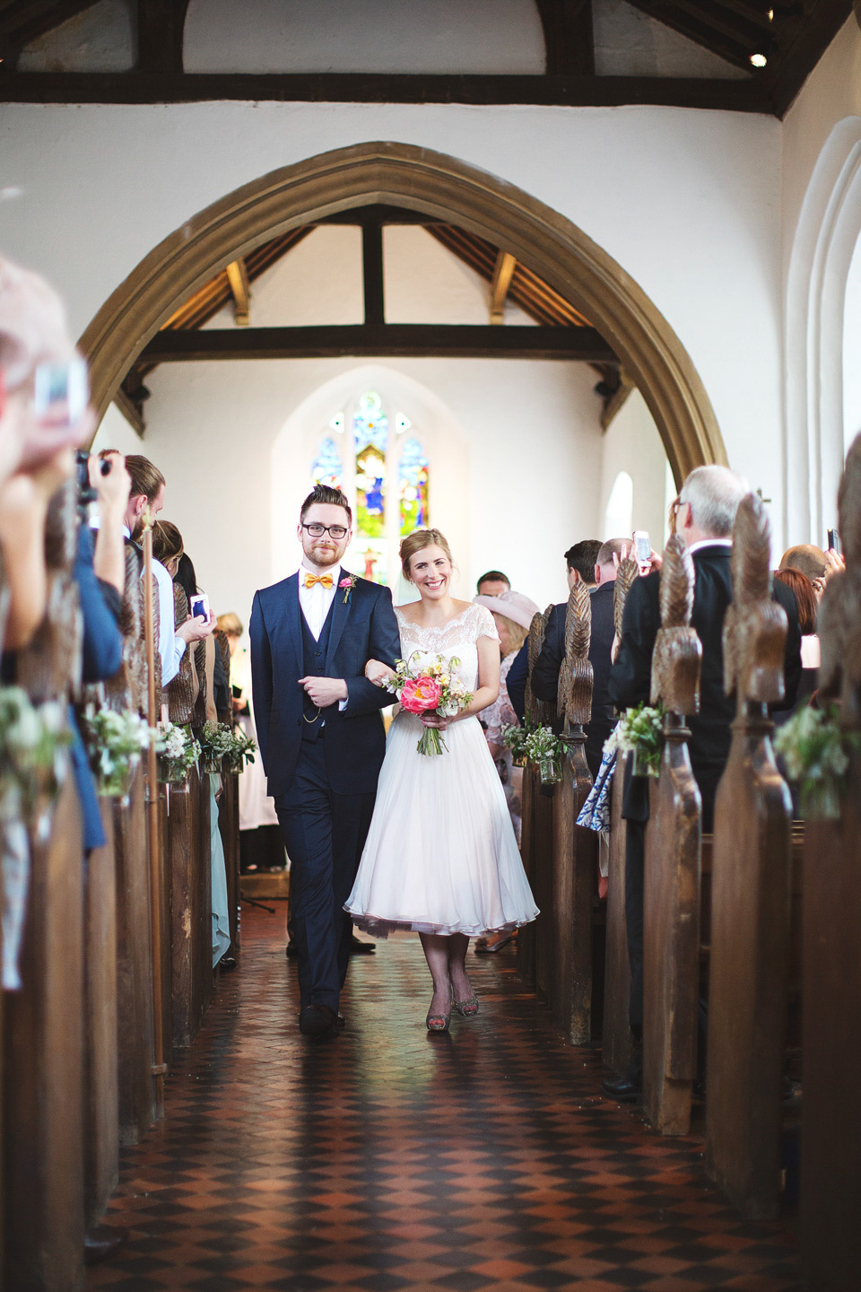 naomi neoh, colourful wedding, paper cranes