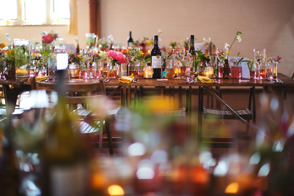 naomi neoh, colourful wedding, paper cranes