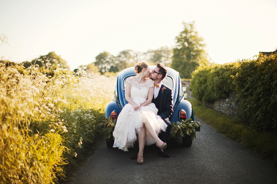 naomi neoh, colourful wedding, paper cranes