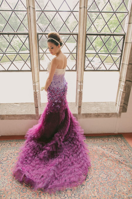 wpid290457 Purple ombre wedding dress 20