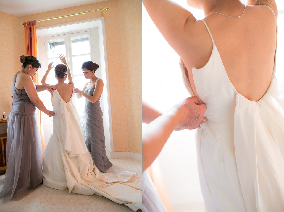purple ombre wedding dress, purple weddings, ombre wedding dress