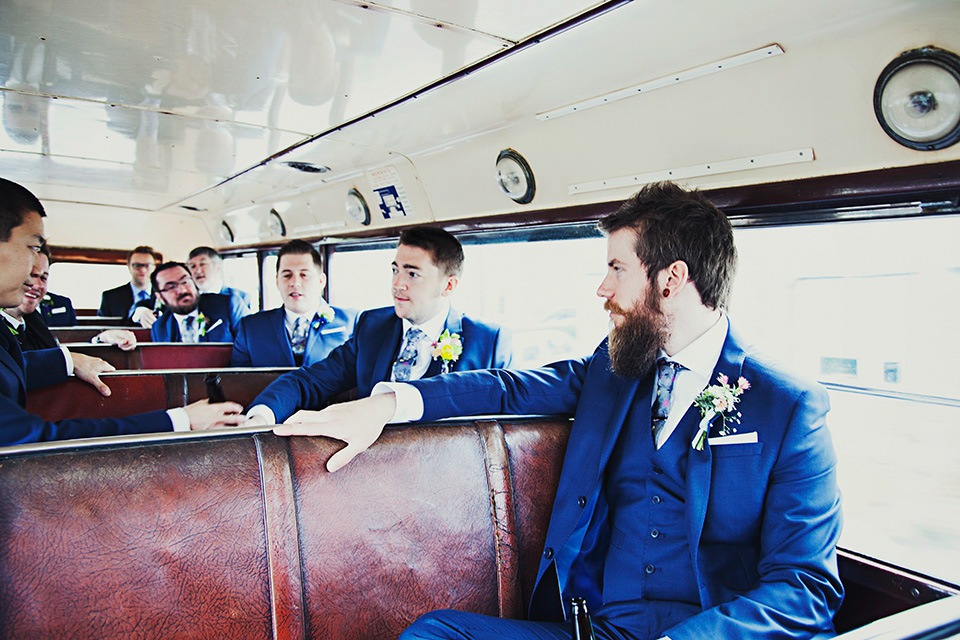 A bride wearing a Watters gown for a vintage travel inspired wedding. Photography by Libby Christensen libby christensen, watters wedding dress, vintage travel wedding