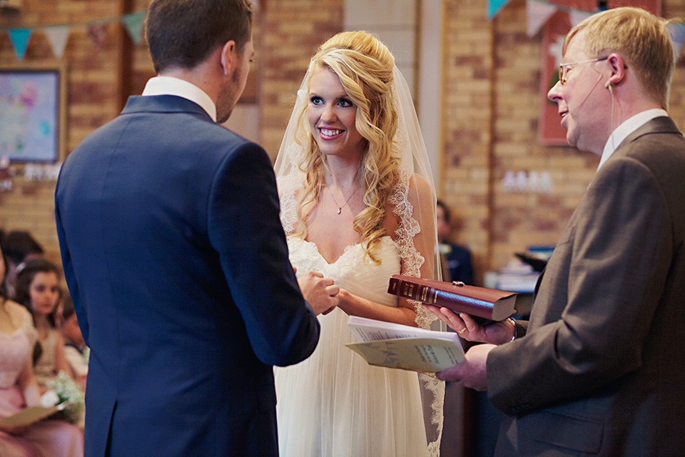 A bride wearing a Watters gown for a vintage travel inspired wedding. Photography by Libby Christensen libby christensen, watters wedding dress, vintage travel wedding