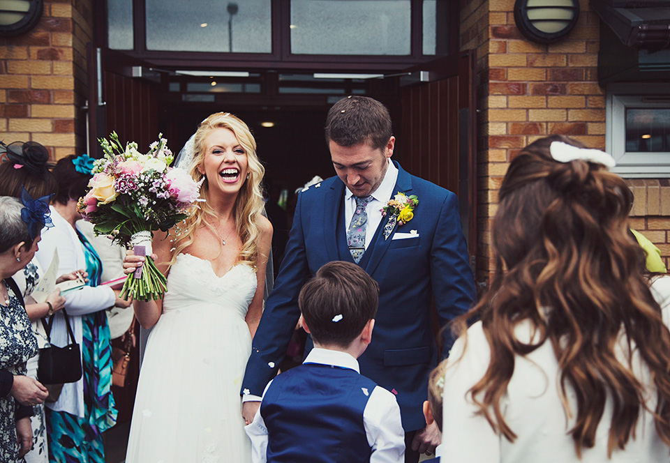 A bride wearing a Watters gown for a vintage travel inspired wedding. Photography by Libby Christensen libby christensen, watters wedding dress, vintage travel wedding