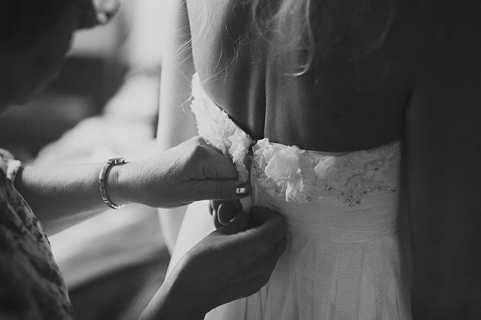 A bride wearing a Watters gown for a vintage travel inspired wedding. Photography by Libby Christensen libby christensen, watters wedding dress, vintage travel wedding