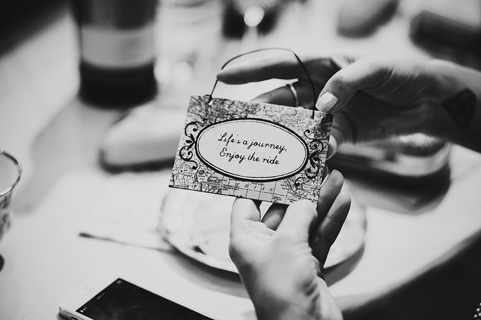 A bride wearing a Watters gown for a vintage travel inspired wedding. Photography by Libby Christensen libby christensen, watters wedding dress, vintage travel wedding