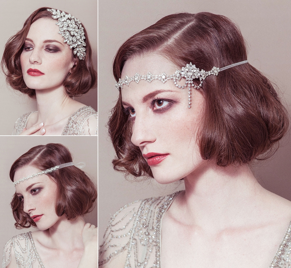 Debbie Carlisle headpieces via Be.Loved Bridal