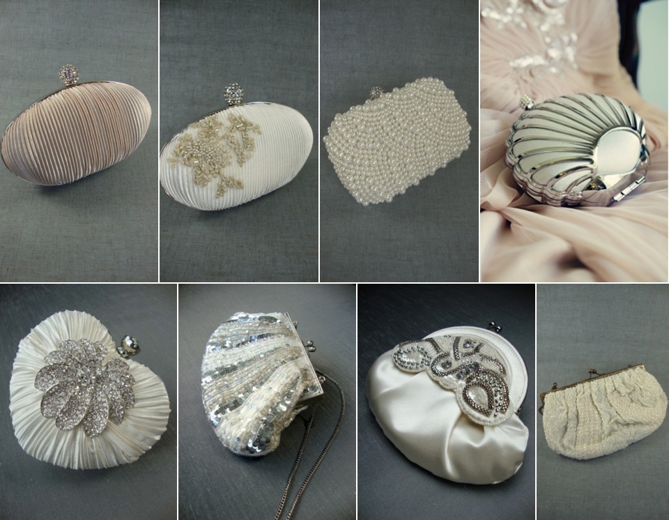 bridal clutch bags