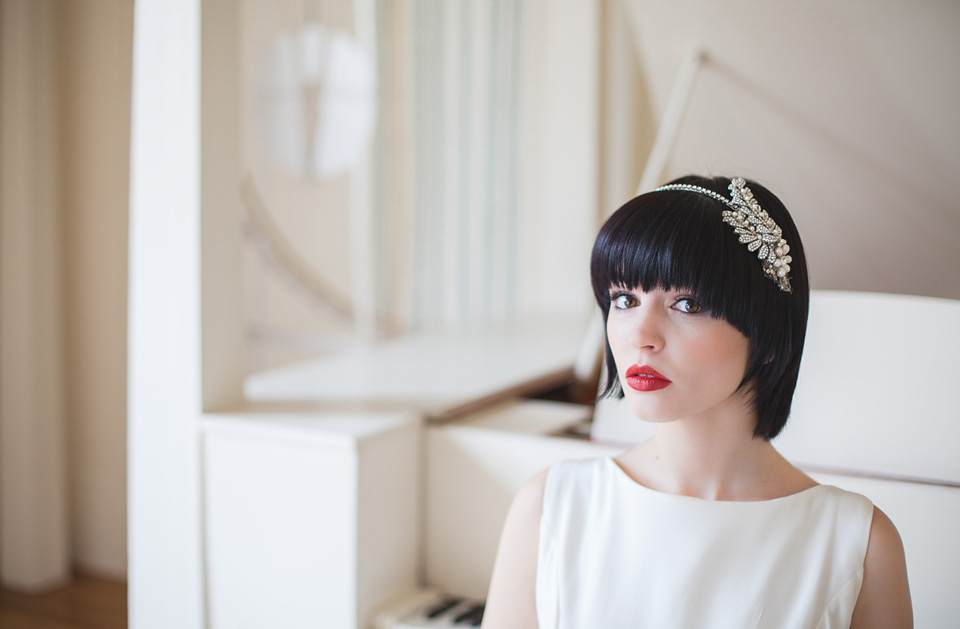 beautiful wedding headpieces, gold wedding headpieces, LHG designs, house for an art lover, rennie mackintosh