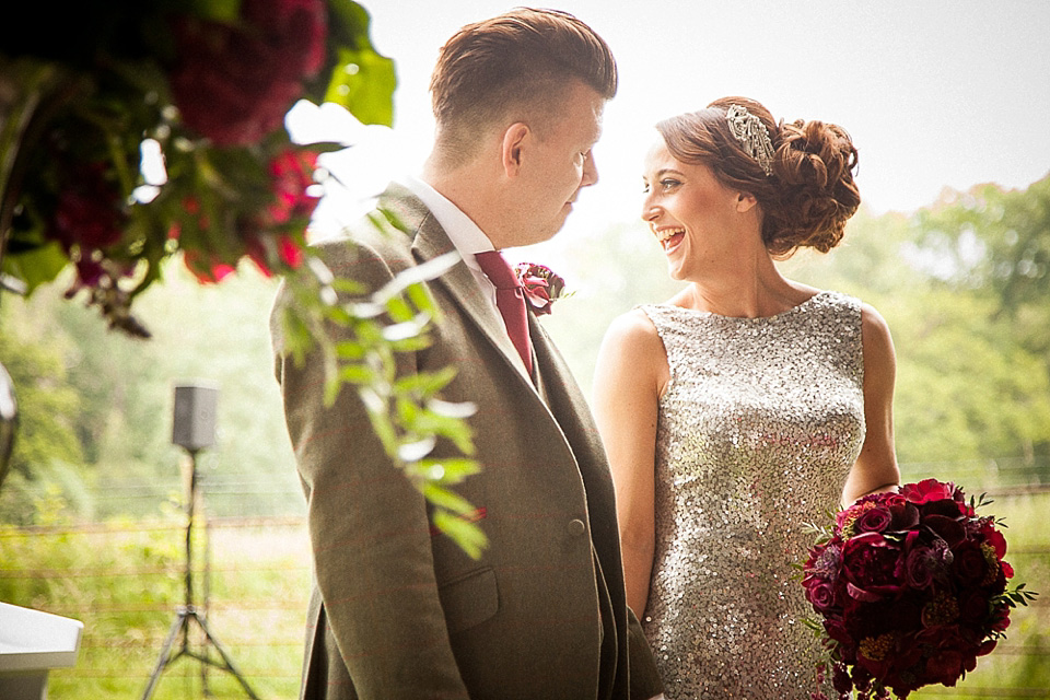 Sequins, Chandeliers and Disco Balls: A Decadent Festival Inspired Wedding in the Woods 125 wpid294405 outdoor woodland disco glitterball wedding 10