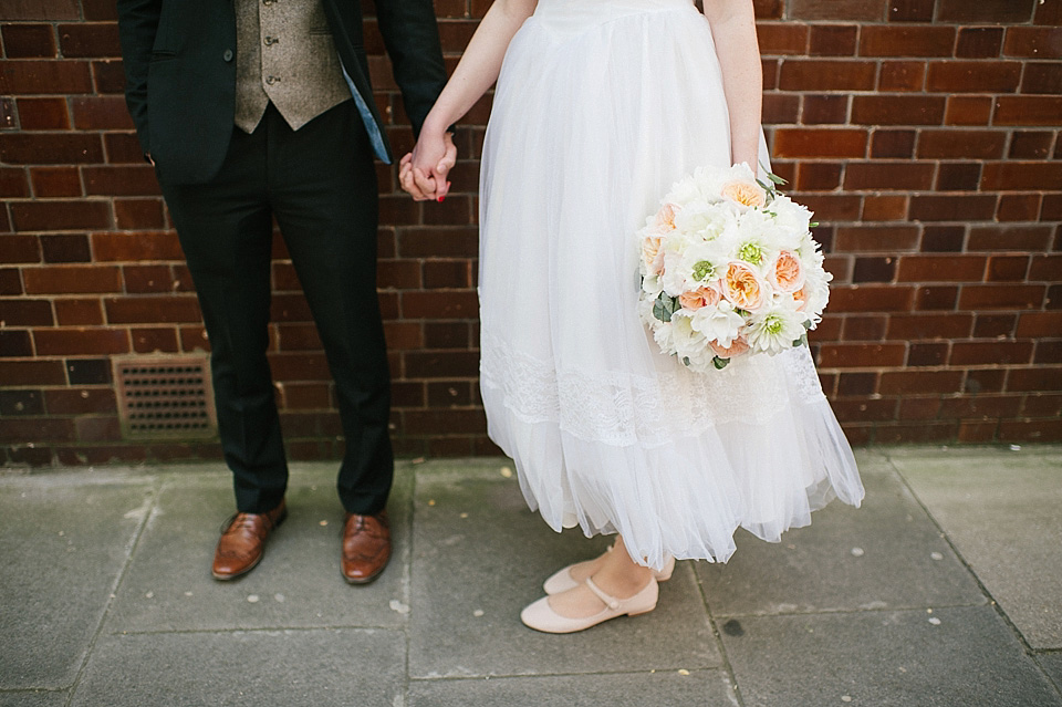 wpid303274 019 Emma Domb via Elizabeth Avey 1950s original vintage wedding dress - An Original 1950's Emma Domb Wedding Dress for a Sweet and Intimate London Wedding wpid303274 019 Emma Domb via Elizabeth Avey 1950s original vintage wedding dress