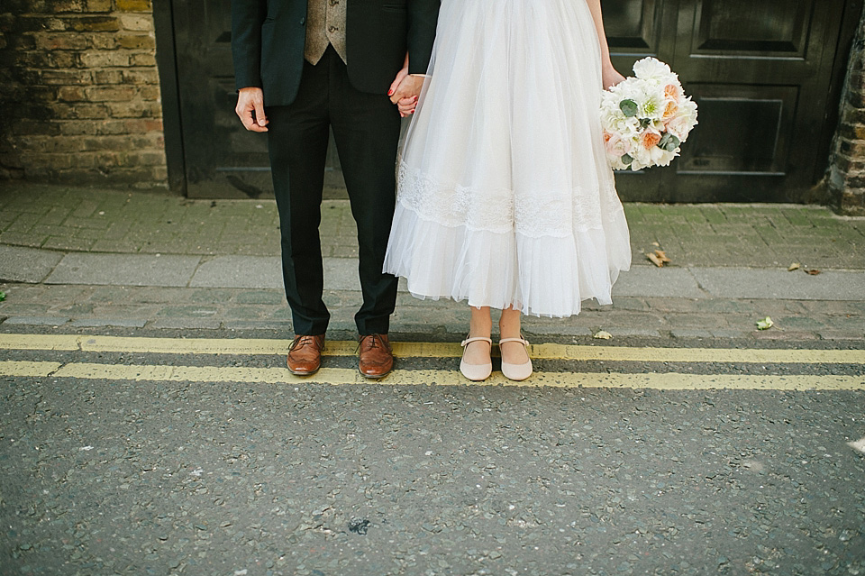 wpid303288 026 Emma Domb via Elizabeth Avey 1950s original vintage wedding dress - An Original 1950's Emma Domb Wedding Dress for a Sweet and Intimate London Wedding wpid303288 026 Emma Domb via Elizabeth Avey 1950s original vintage wedding dress