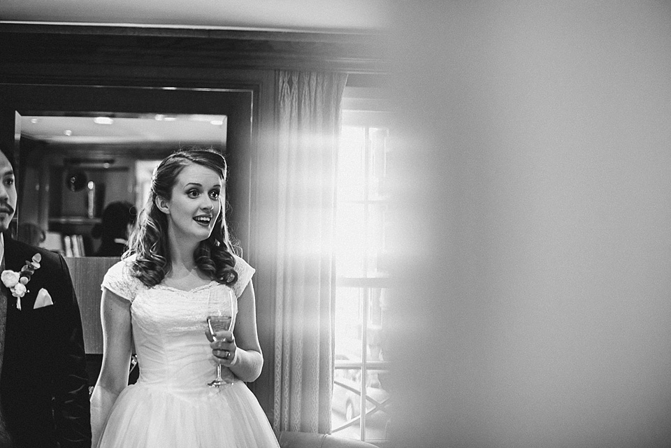 wpid303308 036 Emma Domb via Elizabeth Avey 1950s original vintage wedding dress - An Original 1950's Emma Domb Wedding Dress for a Sweet and Intimate London Wedding wpid303308 036 Emma Domb via Elizabeth Avey 1950s original vintage wedding dress