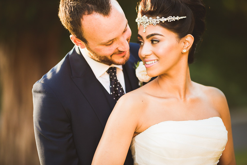 Vera Wang Glamour for a Wonderfully Luxurious Pink and Gold Wedding at ...