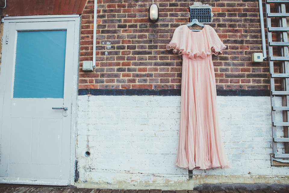 rue de seine, 70s wedding, boho bride, bohemian wedding, london pub wedding, philippa james photography, minna veil