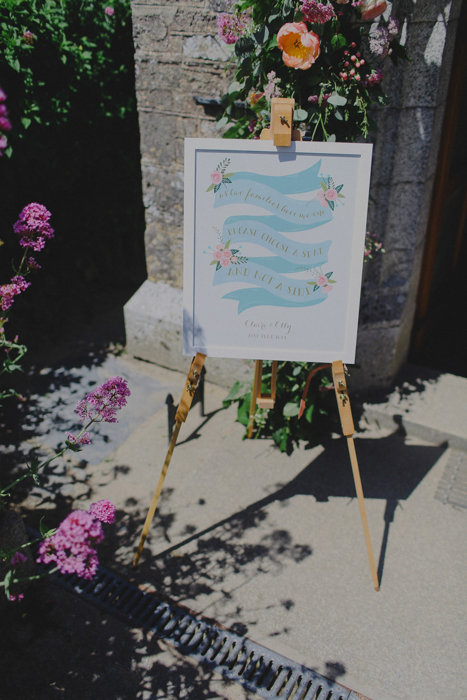 Bride Claire married her beau Olly at Porthilly Farm, Daymer Bay in Rock, Cornwall. Photography by Jess Petrie. jess petrie photography, cornwall wedding, padstow wedding, pale blue wedding, gold wedding, beach wedding, seaside wedding