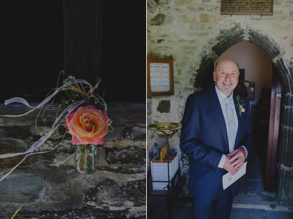 Bride Claire married her beau Olly at Porthilly Farm, Daymer Bay in Rock, Cornwall. Photography by Jess Petrie. jess petrie photography, cornwall wedding, padstow wedding, pale blue wedding, gold wedding, beach wedding, seaside wedding
