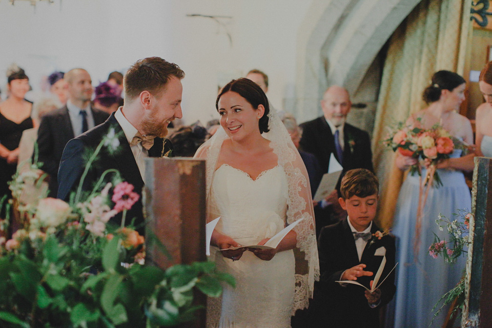Bride Claire married her beau Olly at Porthilly Farm, Daymer Bay in Rock, Cornwall. Photography by Jess Petrie. jess petrie photography, cornwall wedding, padstow wedding, pale blue wedding, gold wedding, beach wedding, seaside wedding