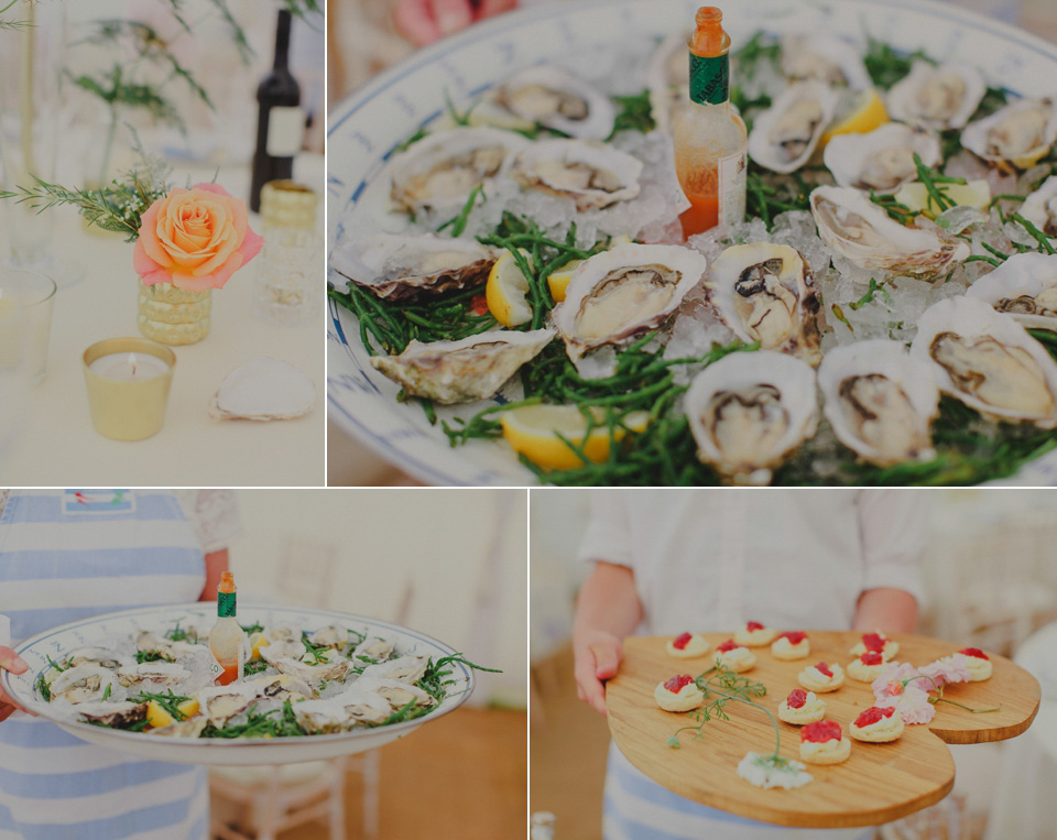Bride Claire married her beau Olly at Porthilly Farm, Daymer Bay in Rock, Cornwall. Photography by Jess Petrie. jess petrie photography, cornwall wedding, padstow wedding, pale blue wedding, gold wedding, beach wedding, seaside wedding