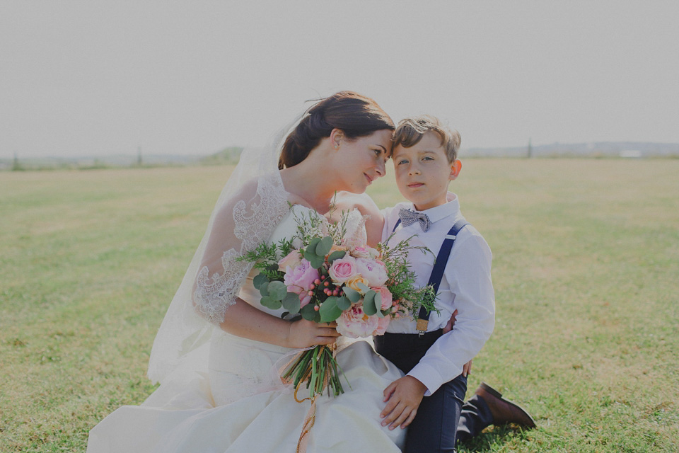 Bride Claire married her beau Olly at Porthilly Farm, Daymer Bay in Rock, Cornwall. Photography by Jess Petrie. jess petrie photography, cornwall wedding, padstow wedding, pale blue wedding, gold wedding, beach wedding, seaside wedding