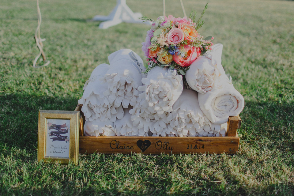 Bride Claire married her beau Olly at Porthilly Farm, Daymer Bay in Rock, Cornwall. Photography by Jess Petrie. jess petrie photography, cornwall wedding, padstow wedding, pale blue wedding, gold wedding, beach wedding, seaside wedding