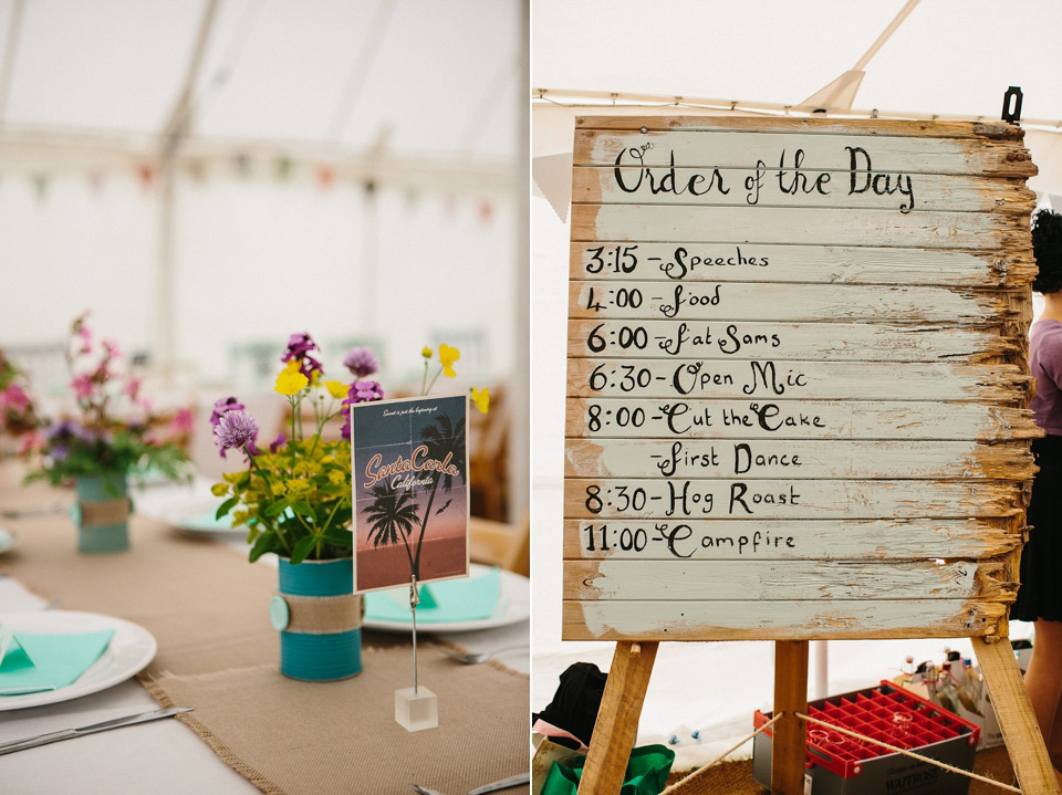 peach and jo, farm wedding, festival wedding