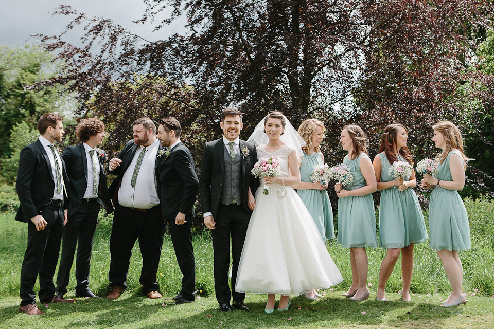 peach and jo, farm wedding, festival wedding