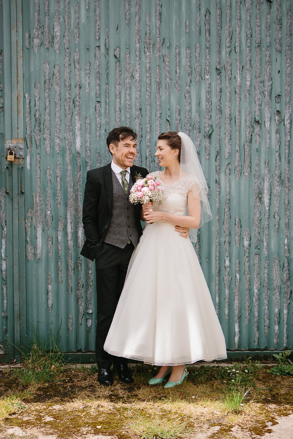 peach and jo, farm wedding, festival wedding