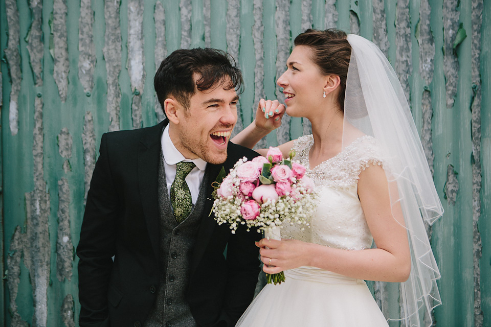 peach and jo, farm wedding, festival wedding