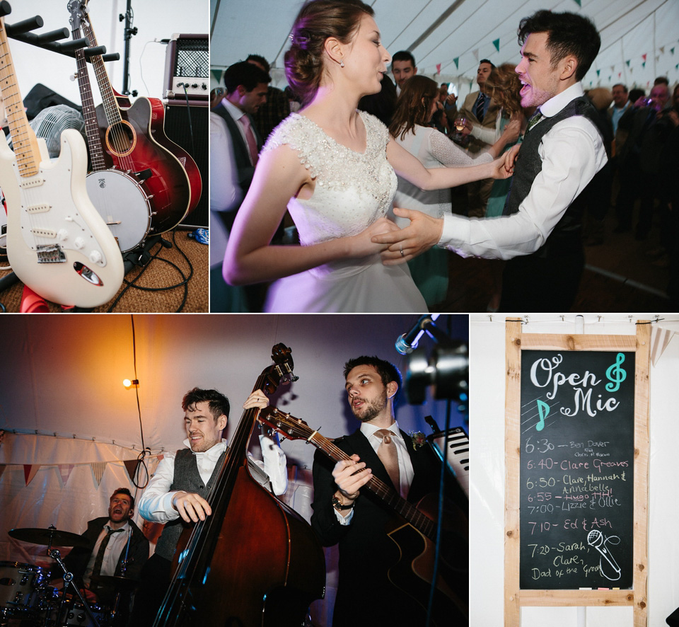 peach and jo, farm wedding, festival wedding